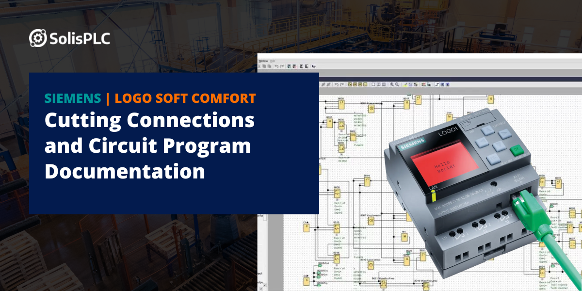 Siemens LOGO! PLC Training Cutting Connections and Circuit Program